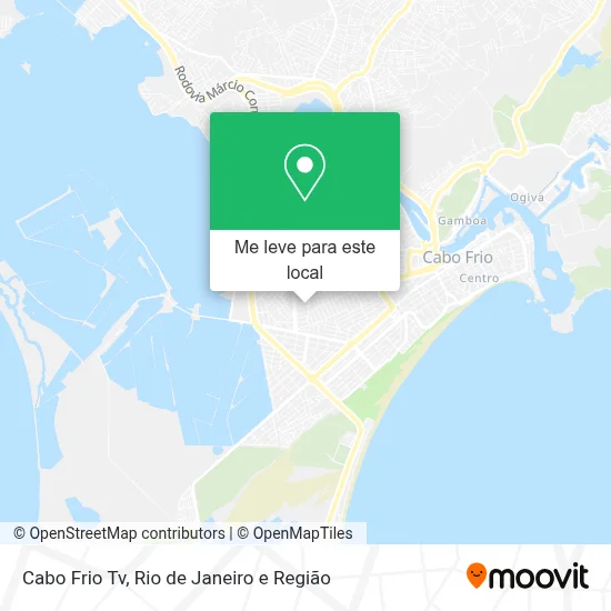 Cabo Frio Tv mapa