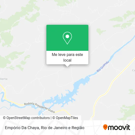 Empório Da Chaya mapa