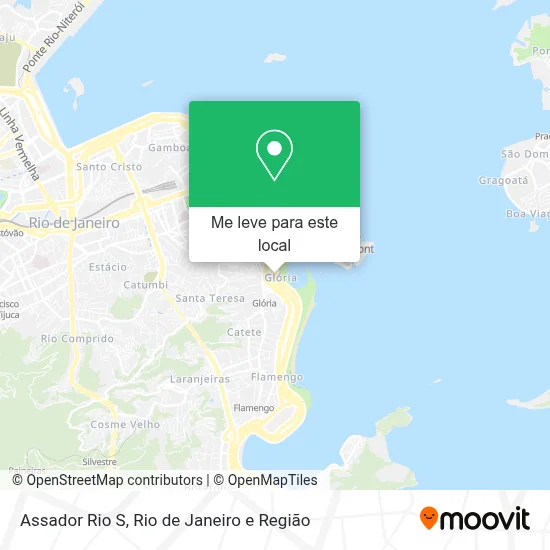 Assador Rio S mapa