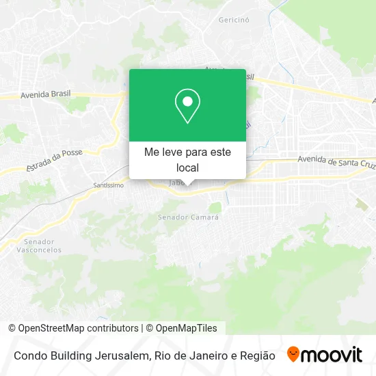 Condo Building Jerusalem mapa