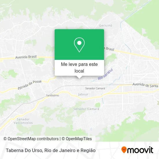 Taberna Do Urso mapa