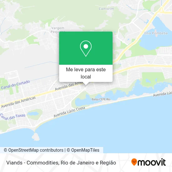 Viands - Commodities mapa