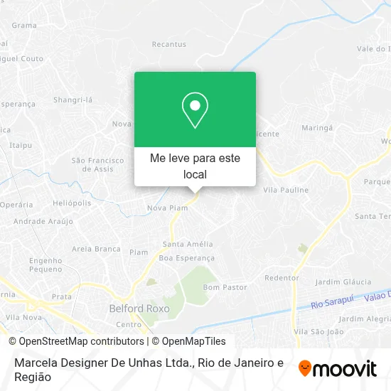 Marcela Designer De Unhas Ltda. mapa