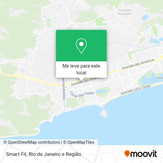 Smart Fit mapa