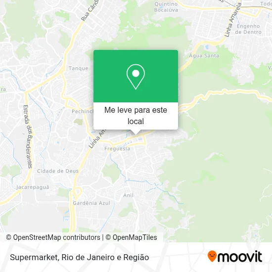 Supermarket mapa