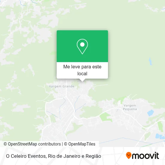 O Celeiro Eventos mapa