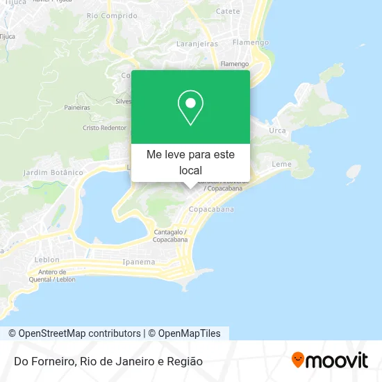 Do Forneiro mapa