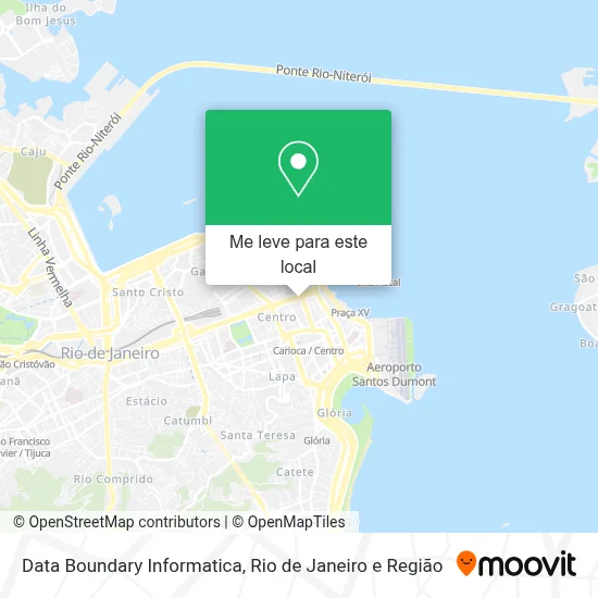 Data Boundary Informatica mapa