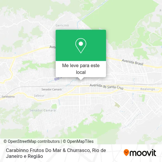 Carabinno Frutos Do Mar  & Churrasco mapa