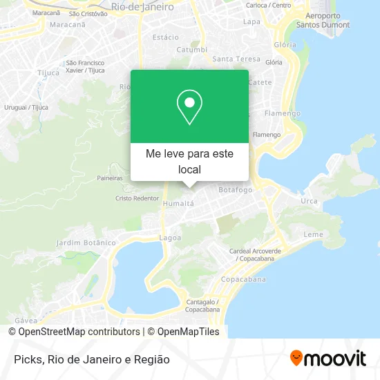 Picks mapa