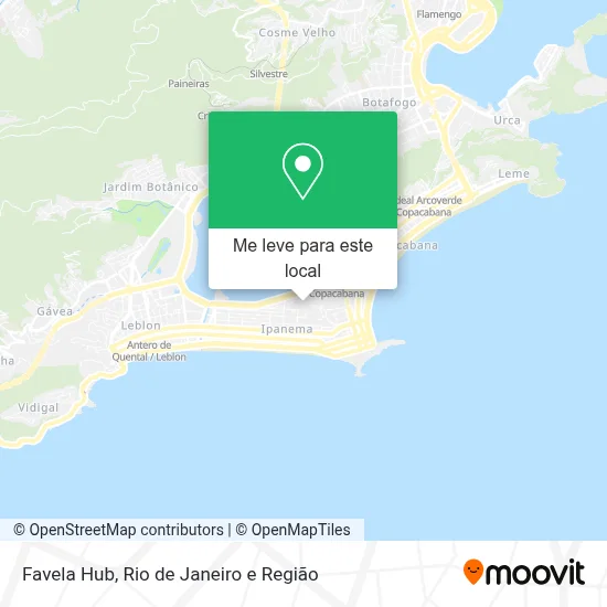 Favela Hub mapa