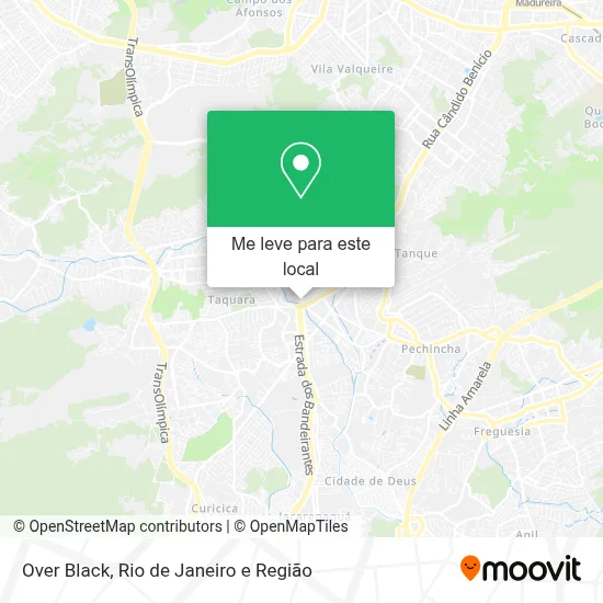 Over Black mapa
