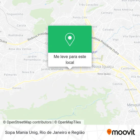 Sopa Mania Unig mapa