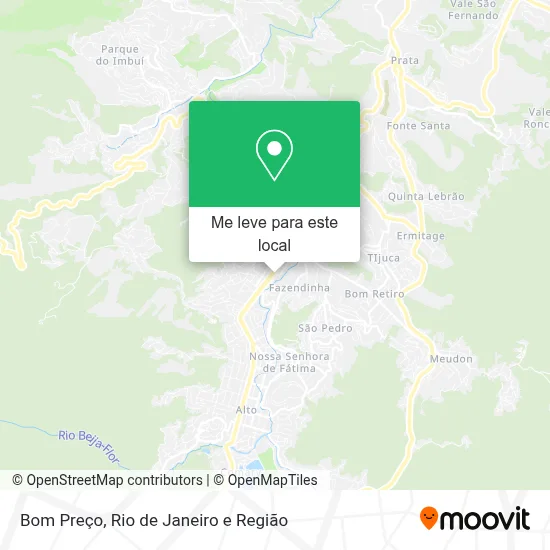 Bom Preço mapa