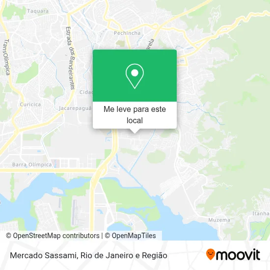 Mercado Sassami mapa