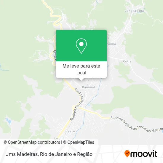 Jms Madeiras mapa