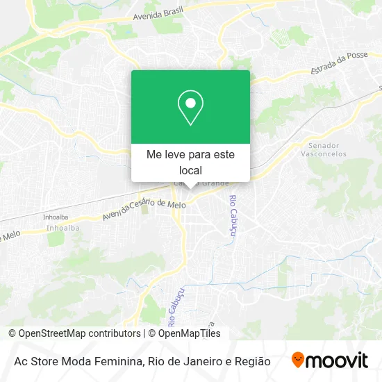 Ac Store Moda Feminina mapa