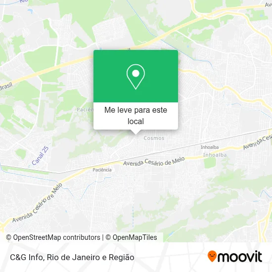 C&G Info mapa