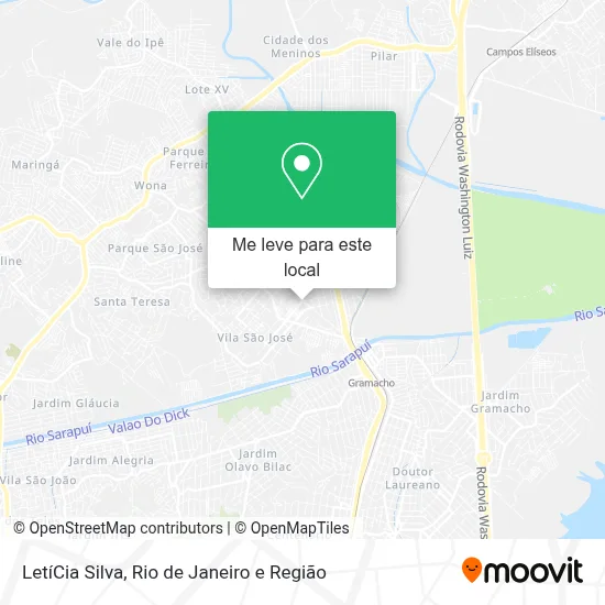 LetíCia Silva mapa
