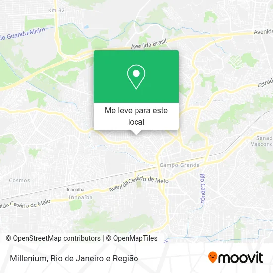 Millenium mapa