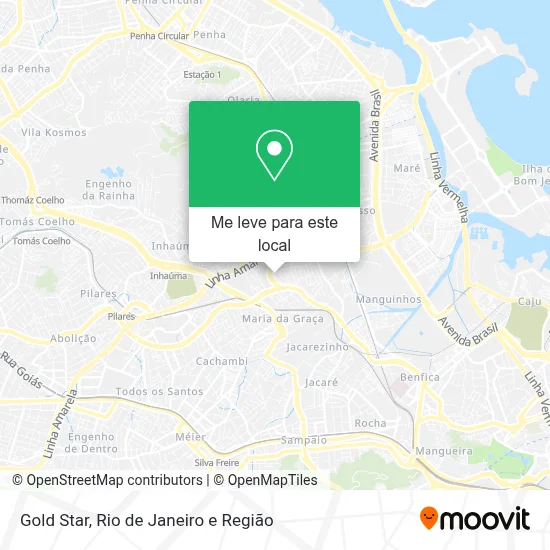 Gold Star mapa