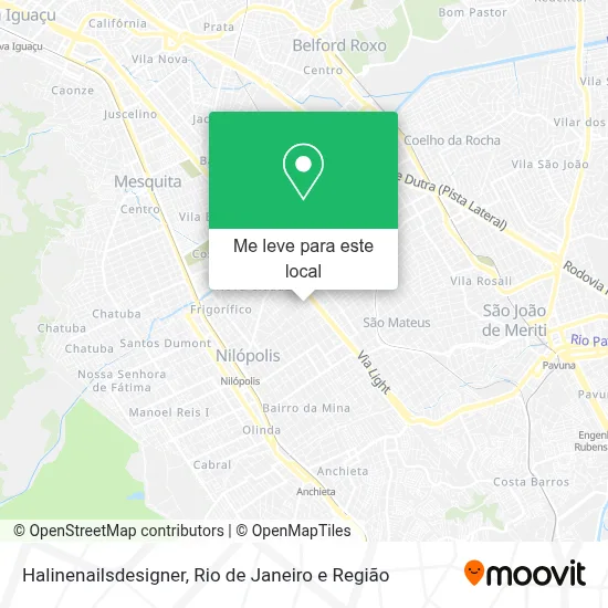 Halinenailsdesigner mapa