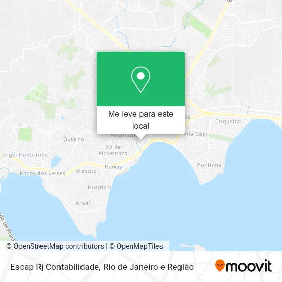 Escap Rj Contabilidade mapa