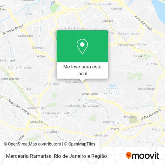 Mercearia Ramarisa mapa