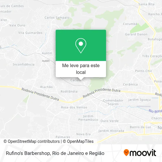 Rufino's Barbershop mapa