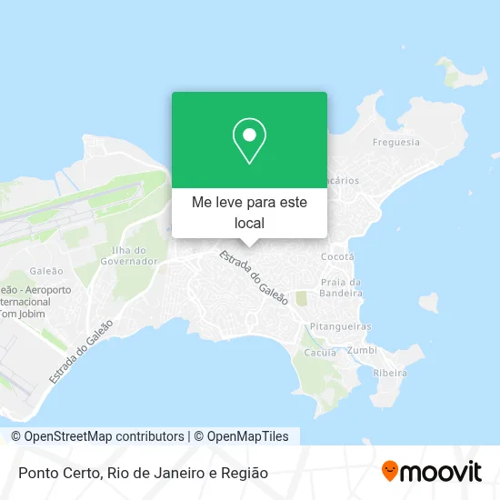 Ponto Certo mapa