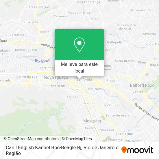 Canil English Kannel Bbc-Beagle Rj mapa