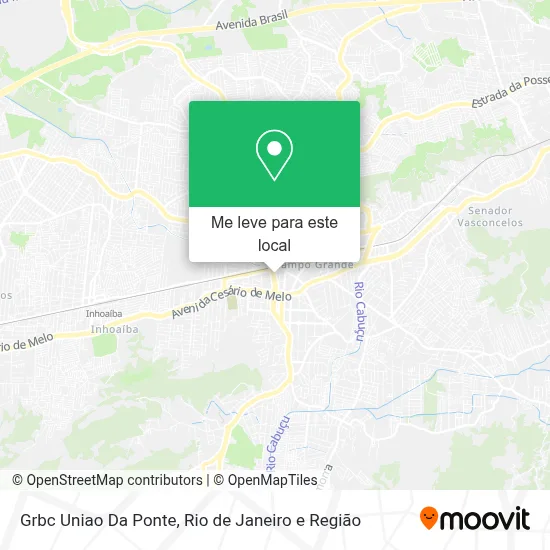 Grbc Uniao Da Ponte mapa