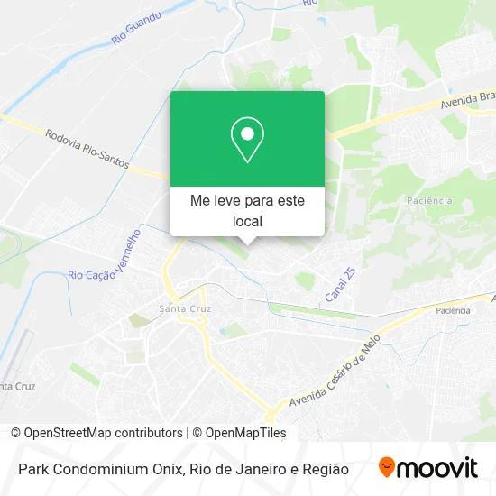 Park Condominium Onix mapa