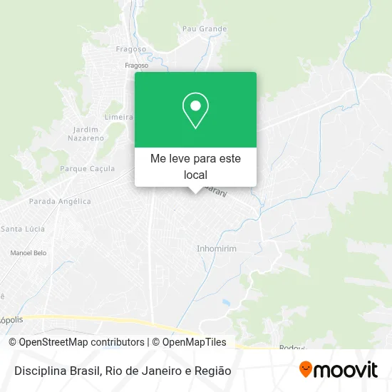 Disciplina Brasil mapa