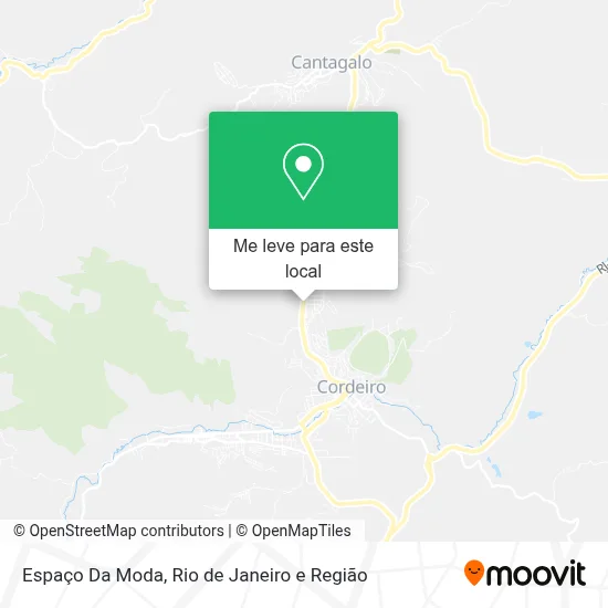 Espaço Da Moda mapa