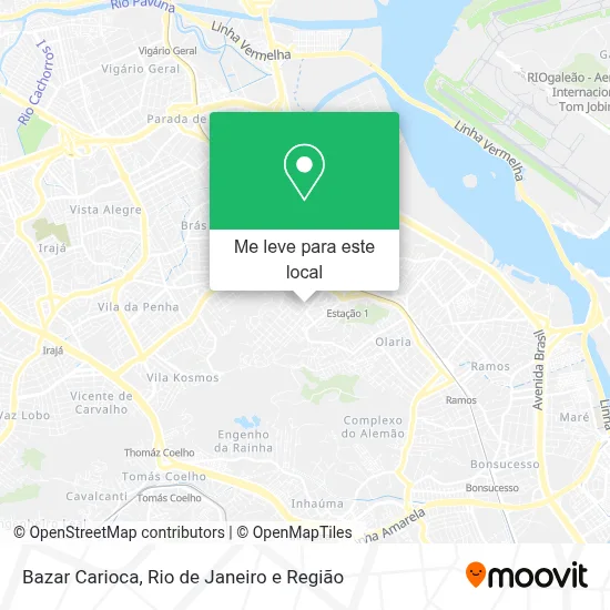 Bazar Carioca mapa
