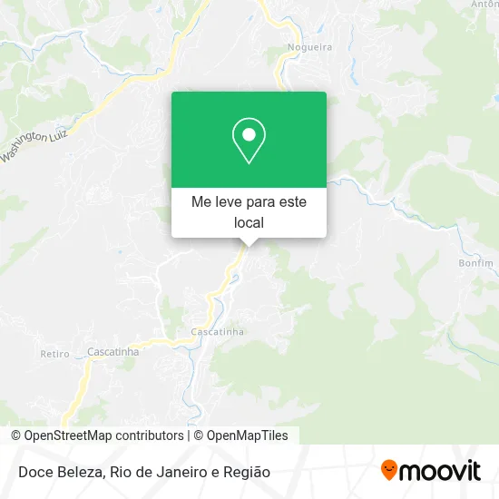 Doce Beleza mapa