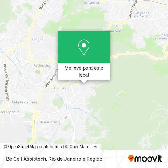 Be Cell Assistech mapa