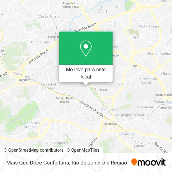 Mais Que Doce Confeitaria mapa