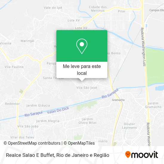 Realce Salao E Buffet mapa