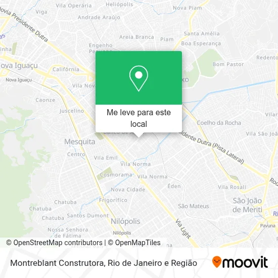 Montreblant Construtora mapa