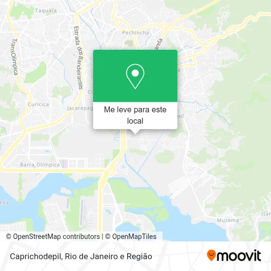 Caprichodepil mapa