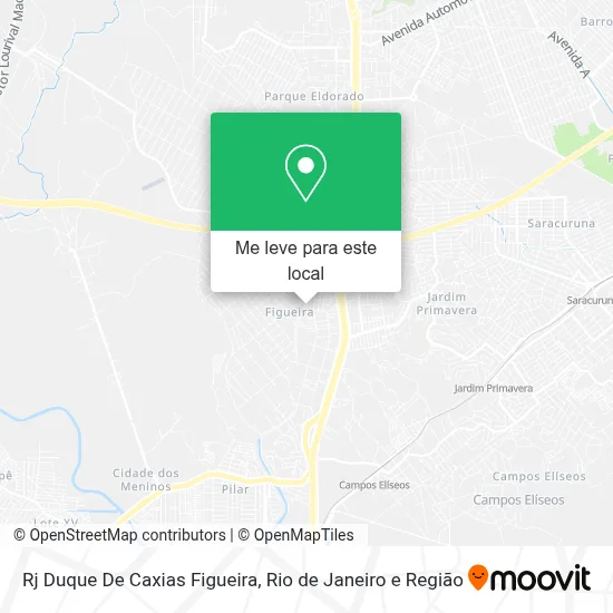 Rj Duque De Caxias Figueira mapa
