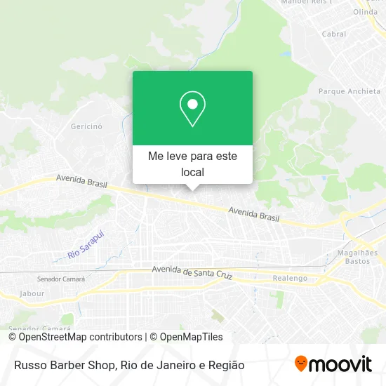 Russo Barber Shop mapa