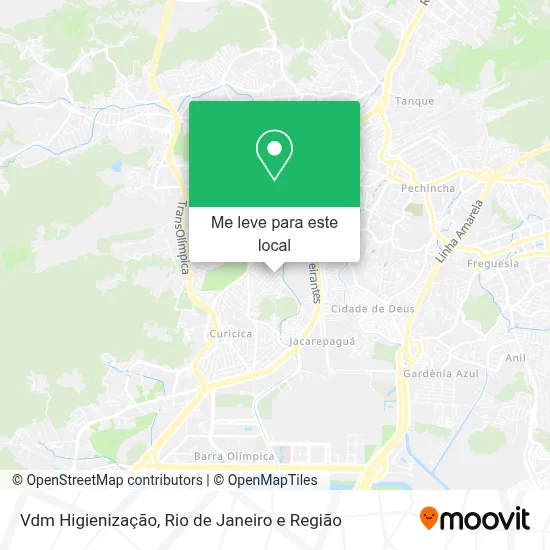 Vdm Higienização mapa