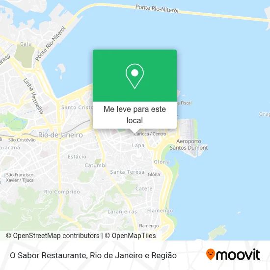 O Sabor Restaurante mapa