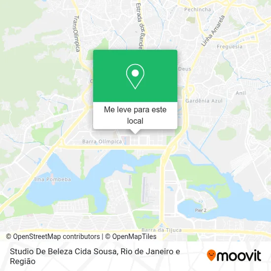 Studio De Beleza Cida Sousa mapa