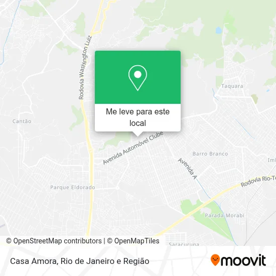 Casa Amora mapa