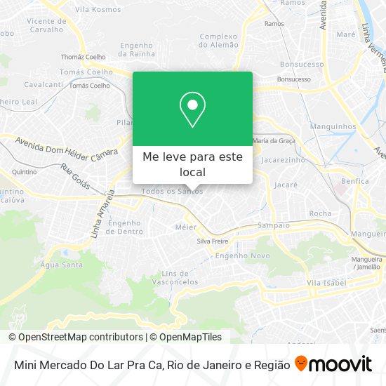 Mini Mercado Do Lar Pra Ca mapa