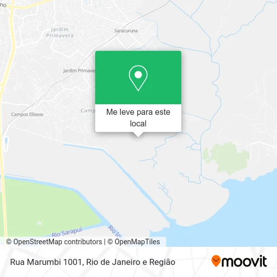 Rua Marumbi 1001 mapa